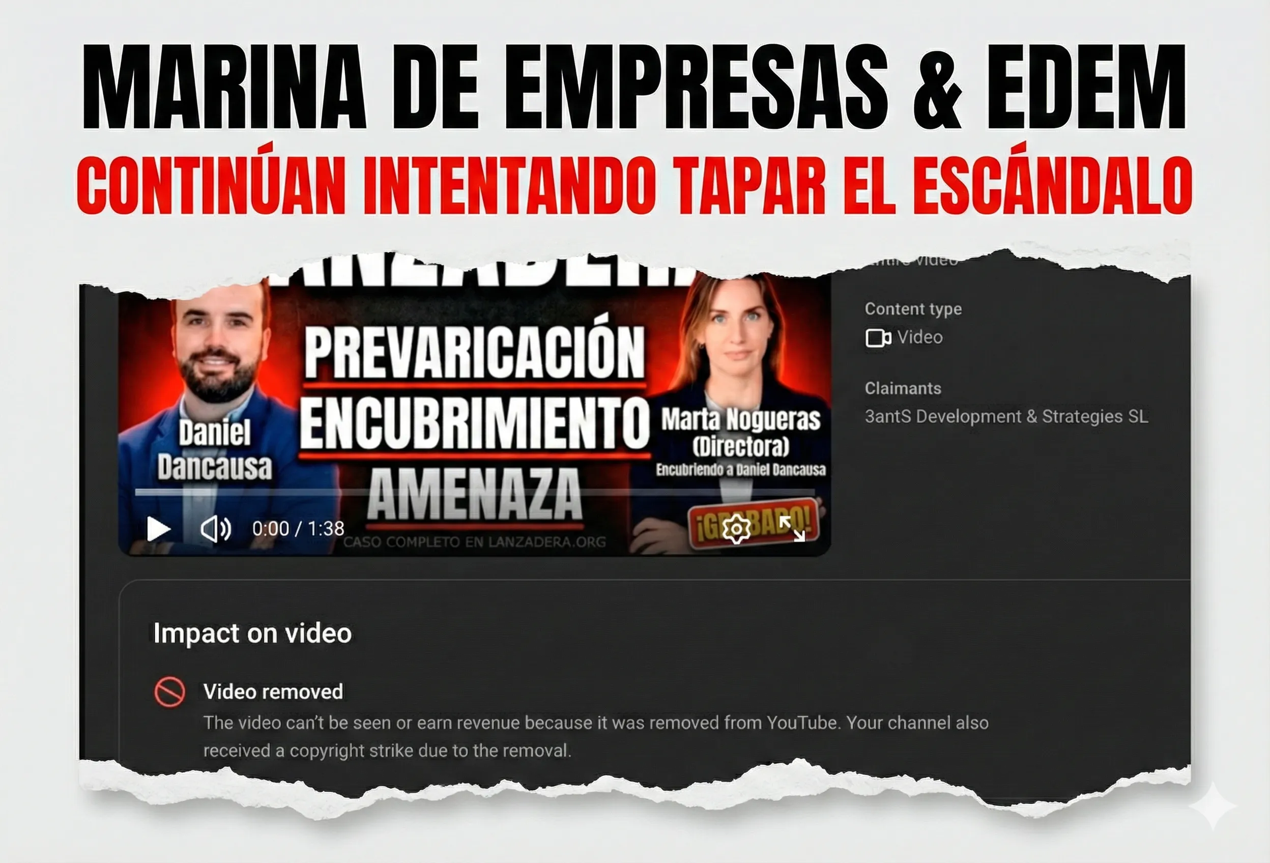 Nueva estrategia de censura